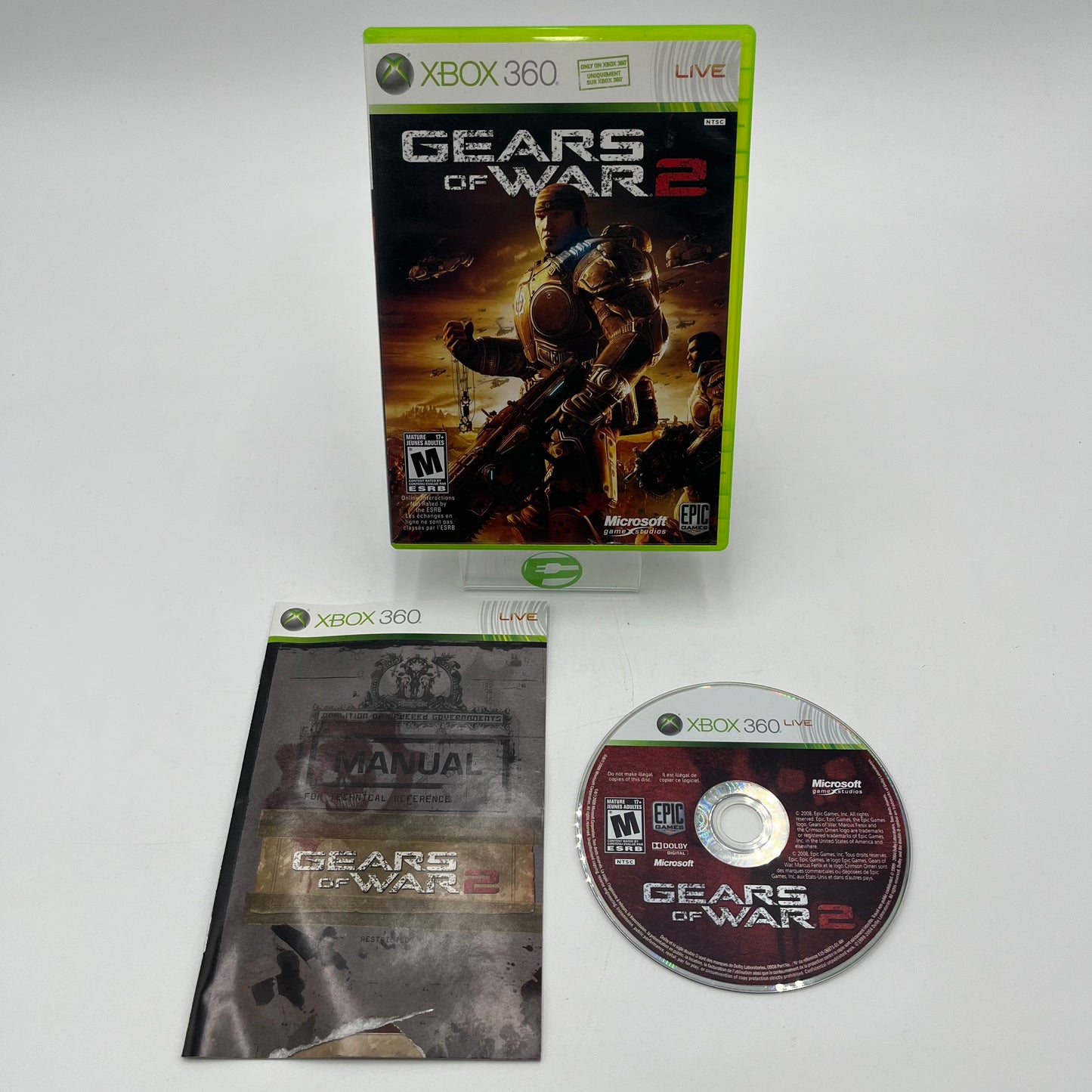 Microsoft Xbox 360 S 250GB Console Gaming System Gears of War 3 Special Edition 