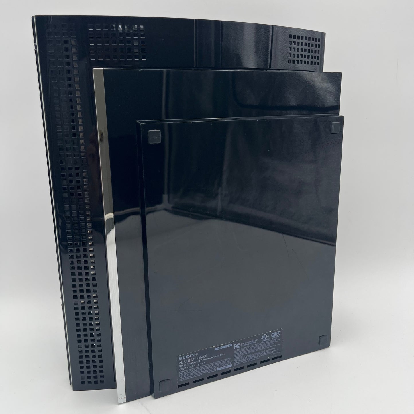 Sony PlayStation 3 Fat PS3 60GB Black Console Gaming System CECHE01