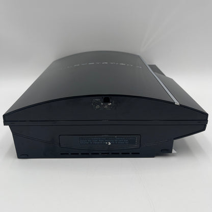 Sony PlayStation 3 Fat PS3 60GB Black Console Gaming System CECHE01