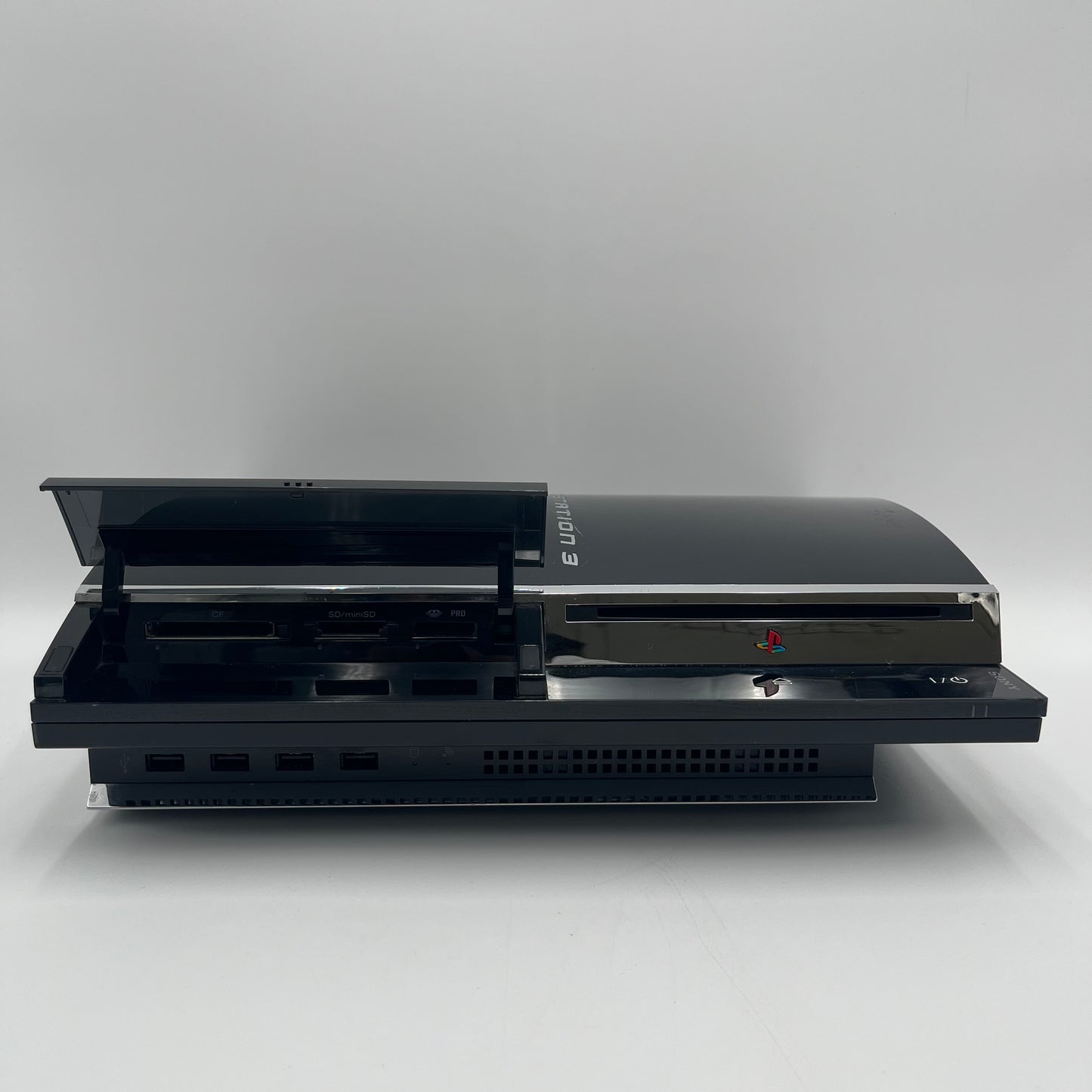 Sony PlayStation 3 Fat PS3 60GB Black Console Gaming System CECHE01