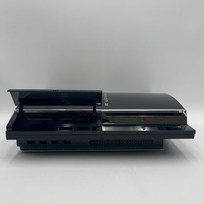 Sony PlayStation 3 Fat PS3 60GB Black Console Gaming System CECHE01